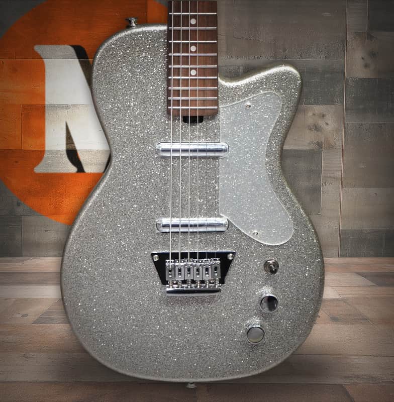 Silvertone Baritone 1373 - Heavy Silver Flake (1373HSF) image 1