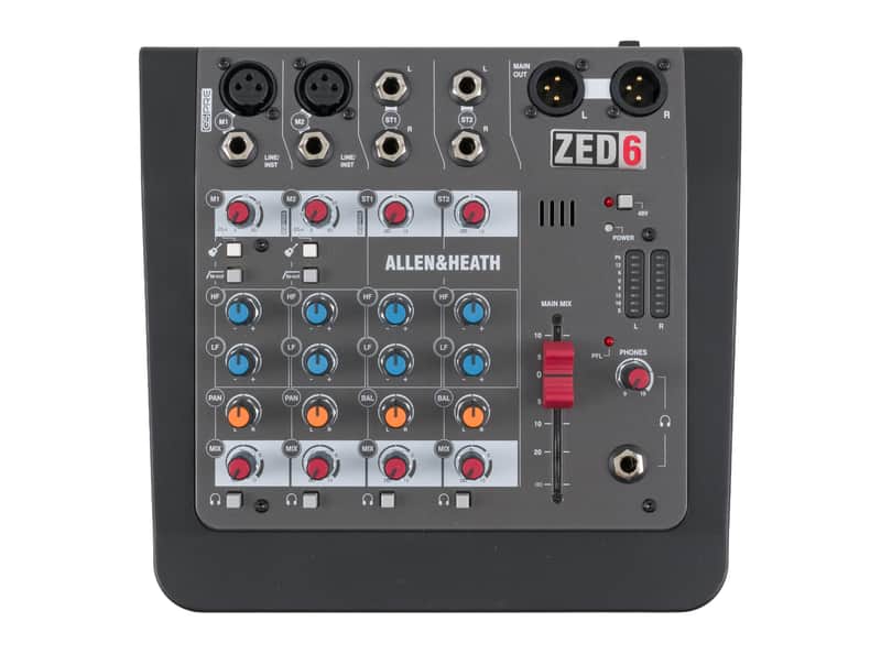 Allen & Heath ZED-6 Mixer [USED] image 1