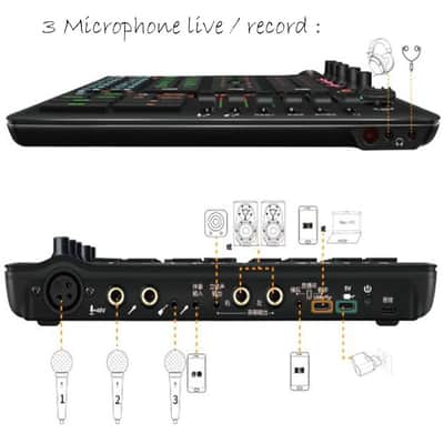 invincible! Icon Console live streaming USB recording interface for PC / Smartphone built in DSP effects image 8