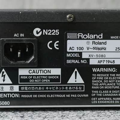Roland XV-5080 Rackmount Synthesizer in Very Good Condition image 13