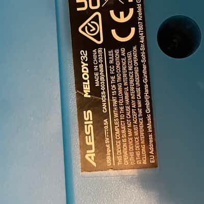 Alesis Melody 32 300 Tones Voices Rythms 20’s - Battery Powered image 10