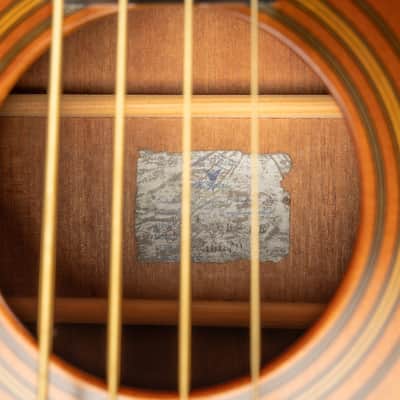 1994 K. Yairi YB-1B - Dark Brown Sunburst | Vintage 4-String Japan Acoustic Bass Pickup | OHSC image 18