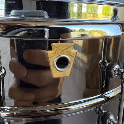 Ludwig LB417T Black Beauty 6.5x14" Snare Drum with Tube Lugs (Rm4) image 2