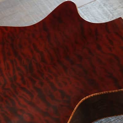 Unplayed! 2020 Taylor Custom Grand Auditorium Sinker Redwood Quilted Maple NAMM + OHSC image 14