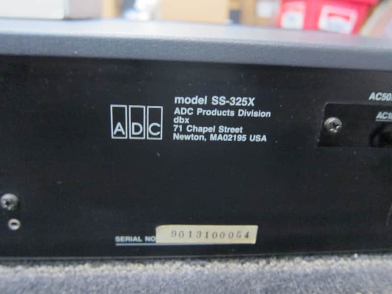ADC Sound Shaper SS325X Electronic Stereo Eq, Real Time Analyzer