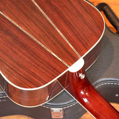 Rare Vintage Kiso Suzuki Dreadnought D55 Replica c.1972 + Pro Setup +Japan! (after the Guild style) image 18