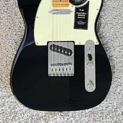 Fender Player II Telecaster Electric guitar, Maple Fingerboard, Black - MIM image 1