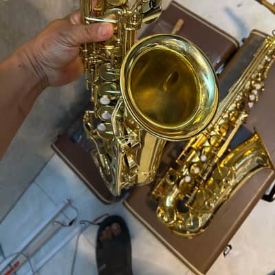 Yamaha Yas 32 and Yas 34. Lots of two saxes 1980s - Lacquered image 10