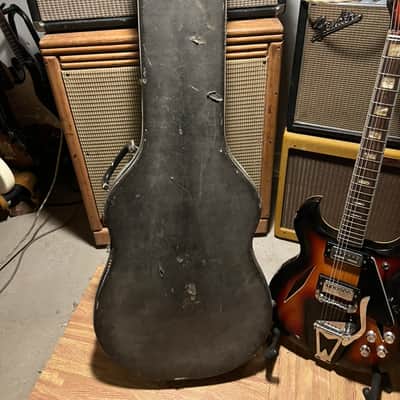 Vintage Gibson ES-335 Hard Case 1960’s - Black image 1