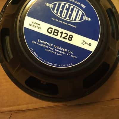 Eminence Legend GB128 50 watt 8 ohm Greenback style speaker image 6