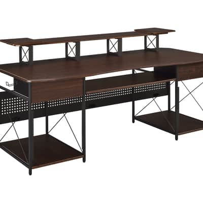 Musiea EX200 Series Pro Music Recording Studio Desk Workstation with 3 x 4U Rack and 2 x 9U Rack image 3