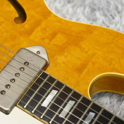 Rare Vintage 1970's made Epiphone Casino Blue Label w/Original HC Made in Japan image 4