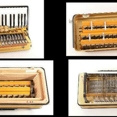 Rare Hohner Lucia III - 96 bass, 8 reg. Top German Piano Accordion+Original Hard Case~MUSETTE SWITCH image 12