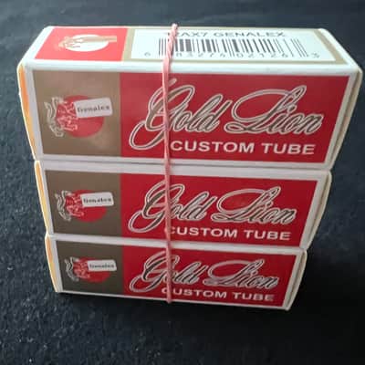 BRAND NEW Matched Trio Genalex Gold Lion ECC83/B759 Preamp Tubes: OVERSTOCK image 3