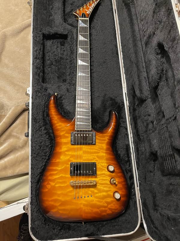 Jackson USA Select Series SLATQH Soloist Arch Top 2003 - 2005 Tobacco Sunburst image 1