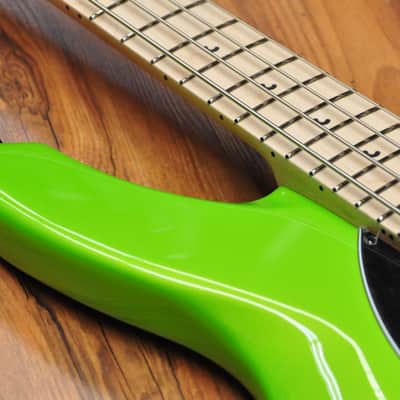 Ernie Ball Music Man Bongo 4 HH - Mantis Green image 9