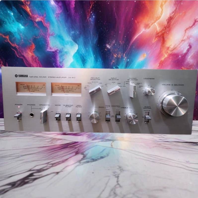 Vintage Mid 1970s Yamaha CA-810 Integrated Stereo Amplifier Pro Service N Mint🔥