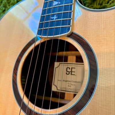 PRS SE 2013 Angelus Acoustic Electric Guitar AE Cutaway W/birds image 3