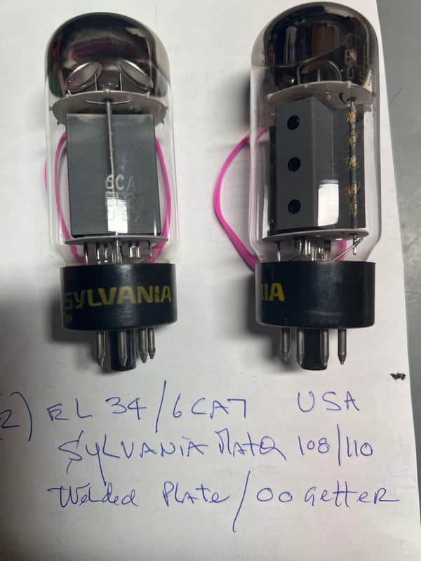 Sylvania 6CA7/EL34  (2) image 1
