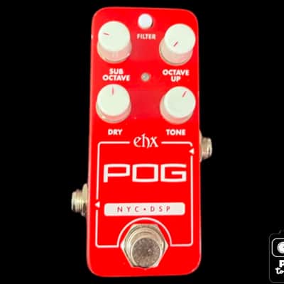 Electro-Harmonix Pico POG Polyphonic Octave Generator 2023 - Present - Red - X18857 image 2