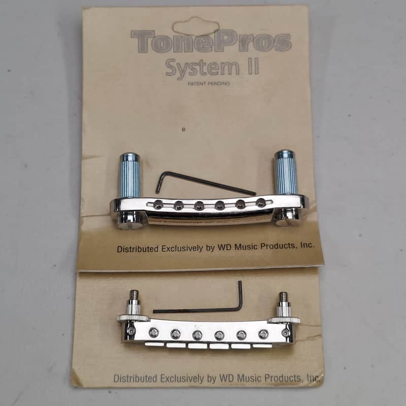 2000's TonePros NOS LPM04 Tuneomatic and Stoptail Set (B-419) image 1