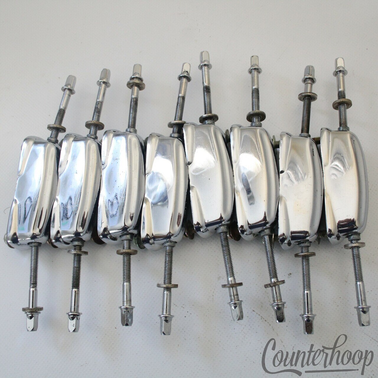 Pearl 8x Snare Drum Metric Lugs+Tension T-Rods Vintage60s Japan Slingerland-Copy — main photograph