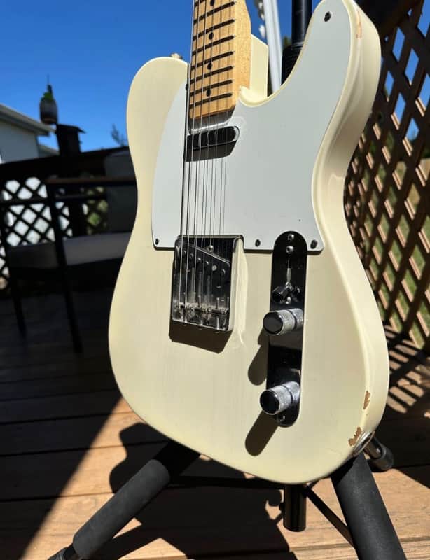 Fender American Vintage '58 Telecaster 2013 - 2017 - Aged White Blonde image 1
