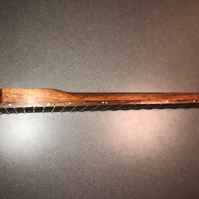prs style  3x3 exotic wood guitar neck for luthier repair parts image 5