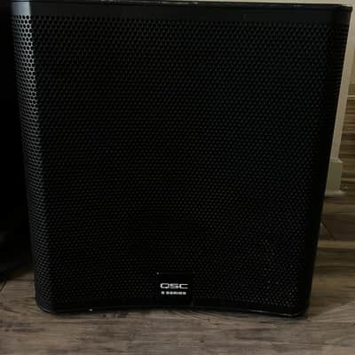 QSC E118sw 800-Watt 18" Passive Subwoofer 2010s - Black image 1
