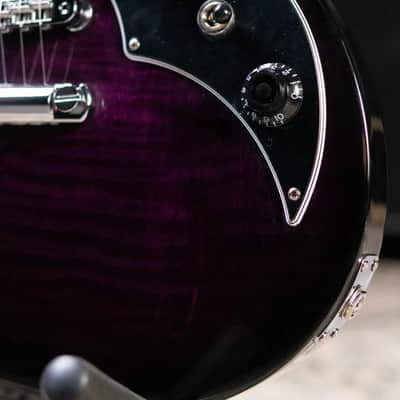 Gibson Victory Figured Top Electric Guitar - Dark Purple Burst with Hardshell Case image 10