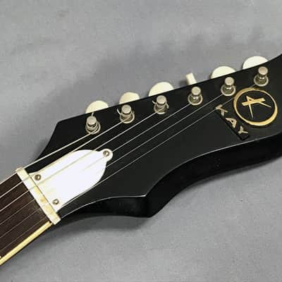 Vintage 1965 Kay Vanguard II w/ Gold Foil Pickups, Project image 10