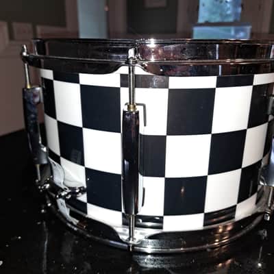 Pearl Modern Utility Snare Drum 12x7 2000s - Checker Wrap image 4