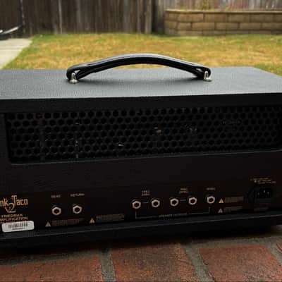 Friedman Pink Taco V2 20-Watt Guitar Amp Head 2022 - Present - Black image 2