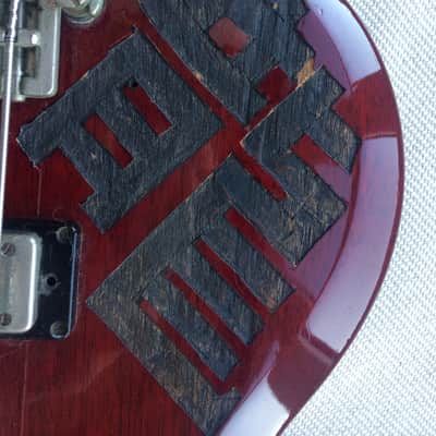 Greco EB-650 Bass 1987 Cherry Red image 4