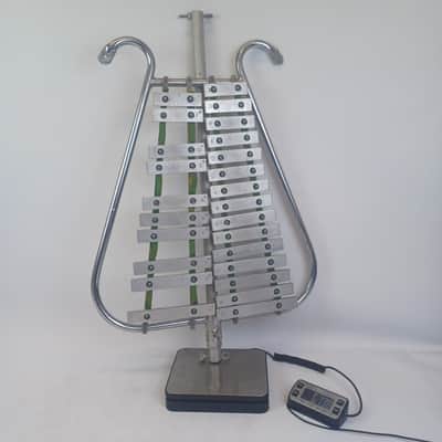 Jenco A440 2-Octave Glockenspiel 25-Bar Decatur ILL USA Marching Bell Lyra Lyre image 13