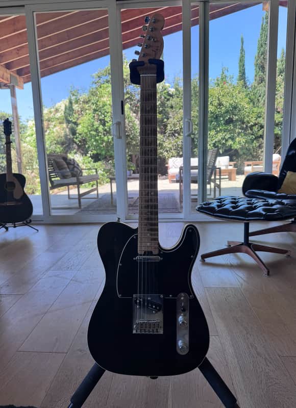 2016 Fender American Elite Telecaster - Double Bound Black Sparkle - Mint / Closet Classic image 1