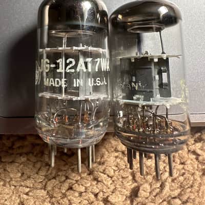 GE General Electric JG 12AT7 WA 1960s image 1