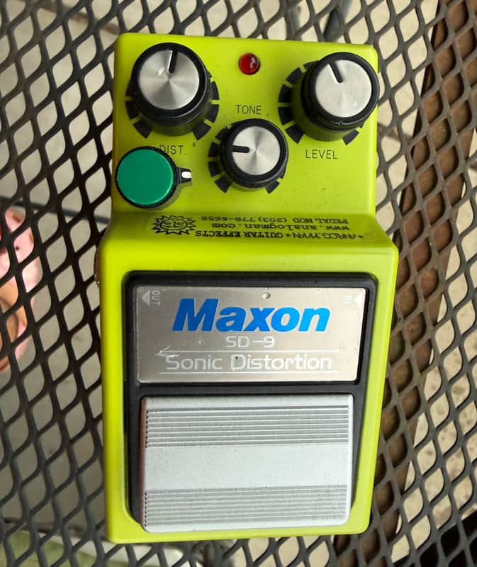 Maxon SD-9 Sonic Distortion with Analogman Super mod image 1