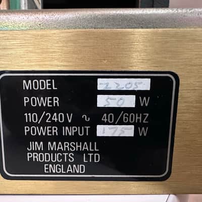 Marshall JCM 800 1983 - Black image 10
