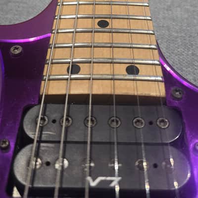 Vintage Ibanez RG550DX 1993 Purple neon image 4
