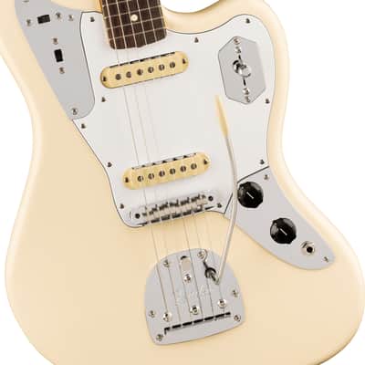 Fender Johnny Marr Jaguar Rosewood Fingerboard - Olympic White image 5