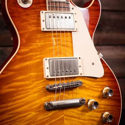 2016 Gibson Custom Shop '1960' Les Paul Standard - Antiquity Burst VOS image 9