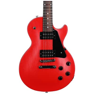 Gibson Les Paul Modern Lite Electric Guitar, Cardinal Red Satin image 3