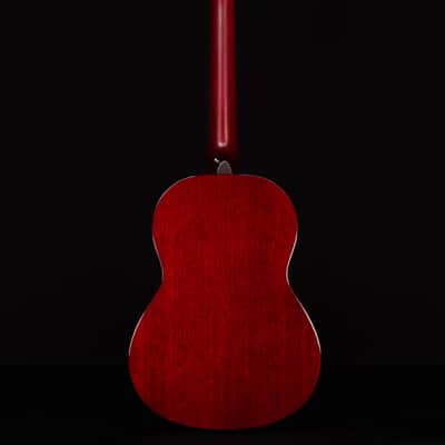 Yamaha CSF1M Parlor Size Acoustic Electric, Crimson Red Burst image 7