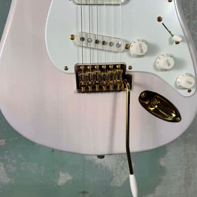 Squier Classic Vibe '50s Stratocaster - White Blonde with Gold Hardware image 3