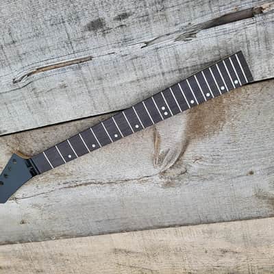 22 fret reverse headstock shred fast guitar Neck replacement DIY fits OEM image 8