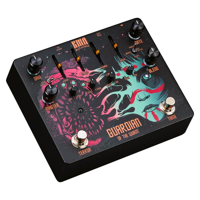 KMA Machines Guardian of the Wurm Metal Distortion Effects Pedal image 1