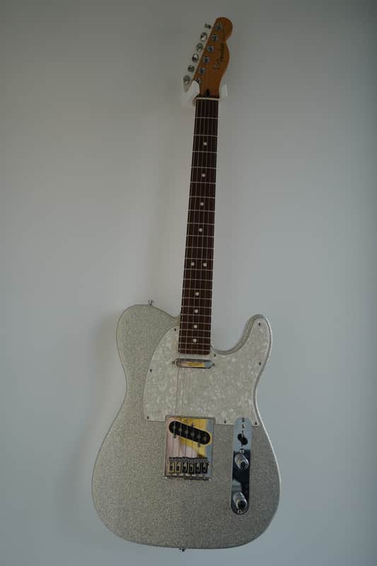 Fender 75th Anniversary Player II Telecaster — Diamond Dust Sparkle — Mint, Barely Played, Fresh Strings & Strap Locks