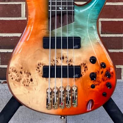 Ibanez Premium SoundGear SR1605DWASK, 5-String, Autumn Sunset Sky, Aguilar Pickups, Gotoh Tuners image 2