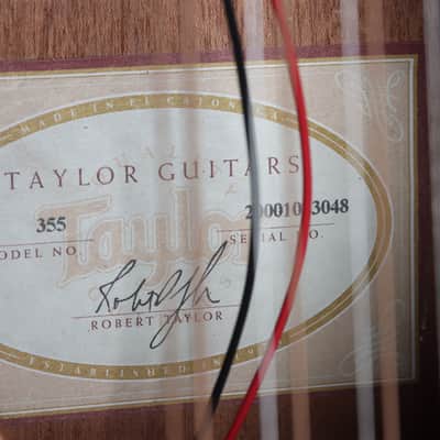 Taylor 355 - Natural - 12 String - 2nd Hand image 15